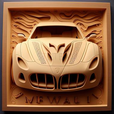 3D модель Maserati MC12 (STL)